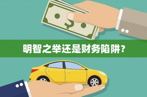 大武明智之举还是财务陷阱？