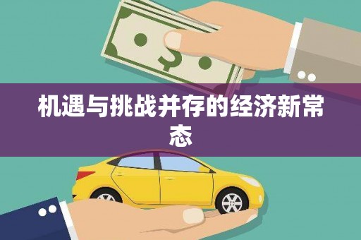 大武机遇与挑战并存的经济新常态