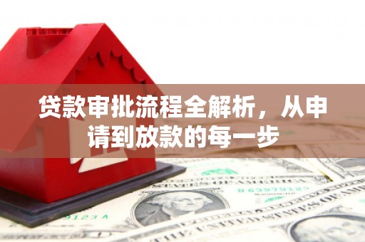 大武贷款审批流程全解析，从申请到放款的每一步