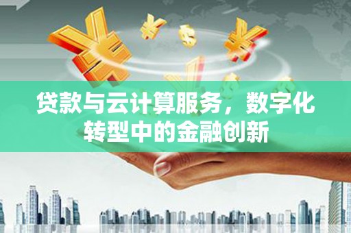 大武贷款与云计算服务，数字化转型中的金融创新