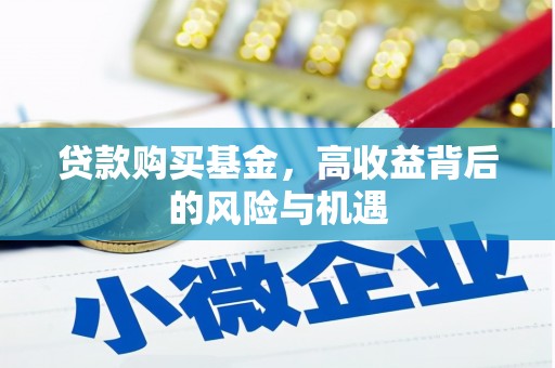 大武贷款购买基金，高收益背后的风险与机遇
