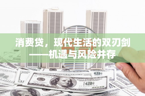 大武消费贷，现代生活的双刃剑——机遇与风险并存