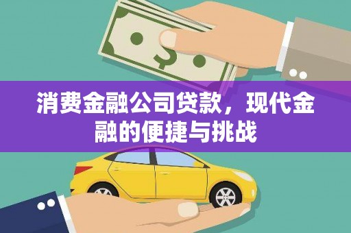大武消费金融公司贷款，现代金融的便捷与挑战