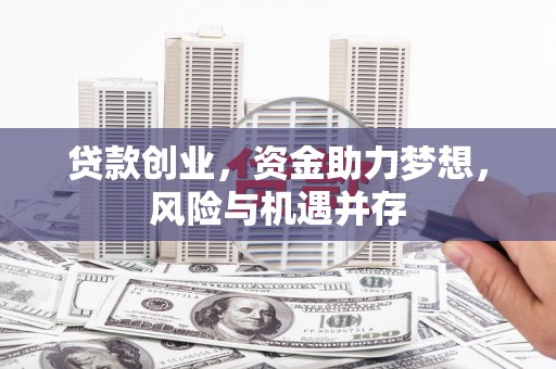 大武贷款创业，资金助力梦想，风险与机遇并存