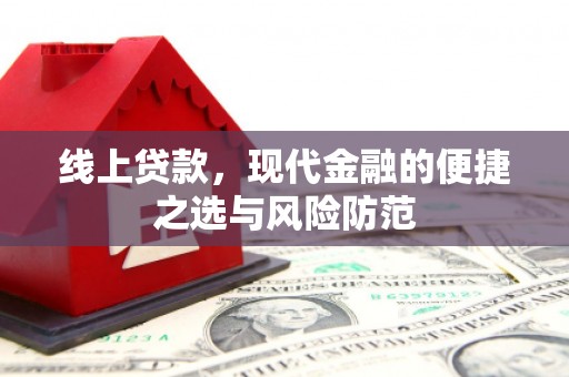 大武线上贷款，现代金融的便捷之选与风险防范
