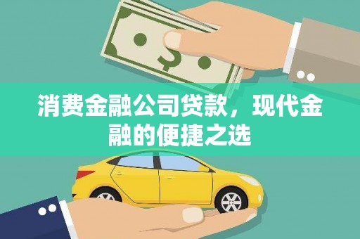 大武消费金融公司贷款，现代金融的便捷之选