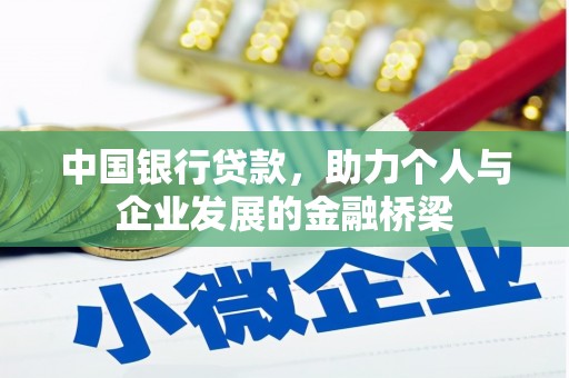 大武中国银行贷款，助力个人与企业发展的金融桥梁