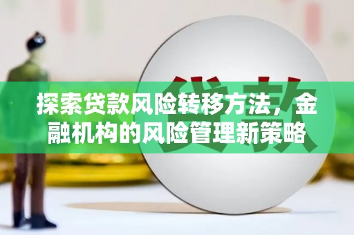 大武探索贷款风险转移方法，金融机构的风险管理新策略