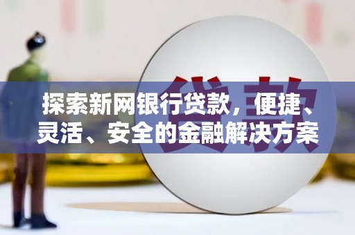 大武探索新网银行贷款，便捷、灵活、安全的金融解决方案