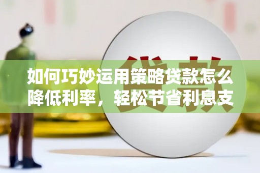 大武如何巧妙运用策略贷款怎么降低利率，轻松节省利息支出