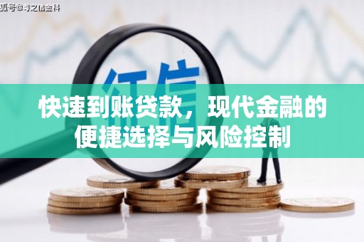 大武快速到账贷款，现代金融的便捷选择与风险控制