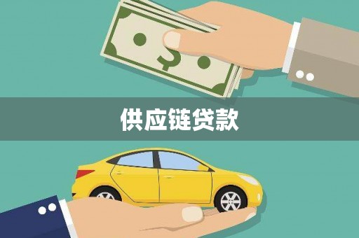 大武供应链贷款