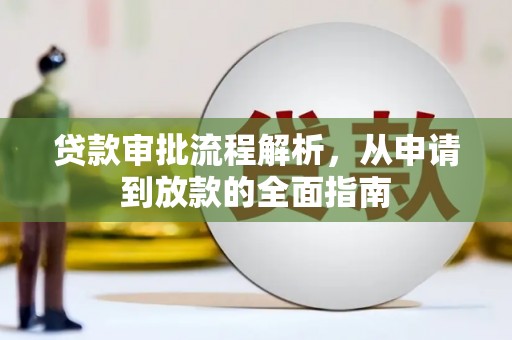 大武贷款审批流程解析，从申请到放款的全面指南