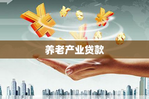 大武养老产业贷款
