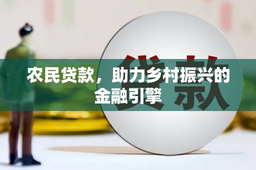 大武农民贷款，助力乡村振兴的金融引擎