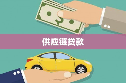 大武供应链贷款