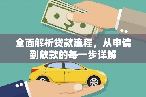 大武全面解析贷款流程，从申请到放款的每一步详解