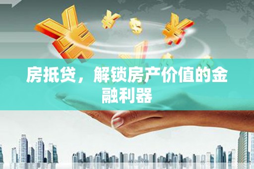 大武房抵贷，解锁房产价值的金融利器