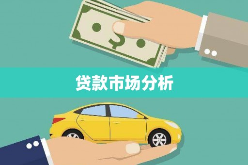 大武贷款市场分析