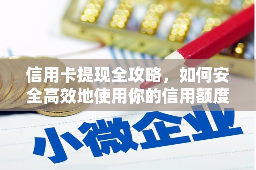 大武信用卡提现全攻略，如何安全高效地使用你的信用额度