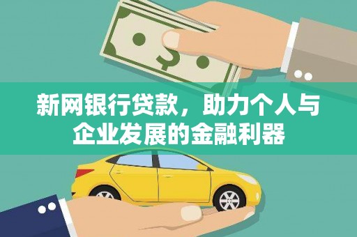 大武新网银行贷款，助力个人与企业发展的金融利器