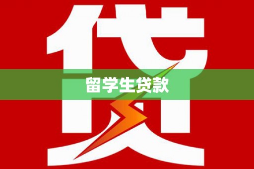 大武留学生贷款