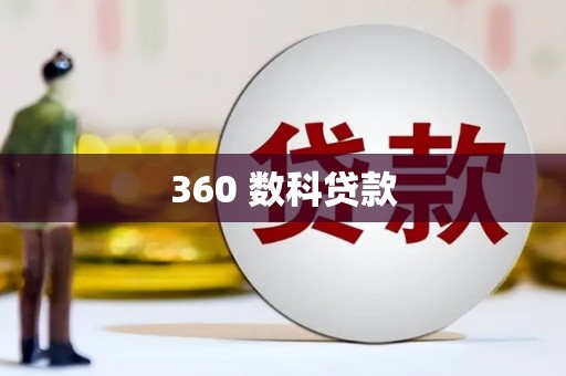 大武360 数科贷款