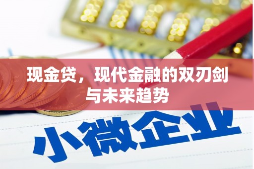 大武现金贷，现代金融的双刃剑与未来趋势