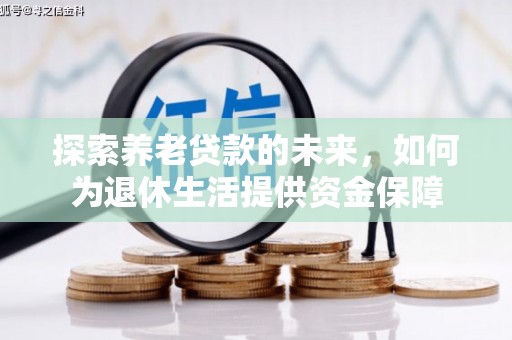 大武探索养老贷款的未来，如何为退休生活提供资金保障