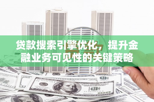 大武贷款搜索引擎优化，提升金融业务可见性的关键策略