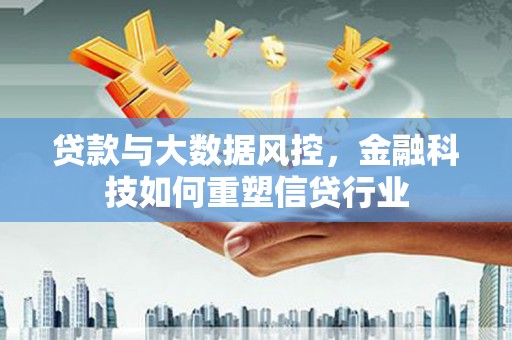 大武贷款与大数据风控，金融科技如何重塑信贷行业