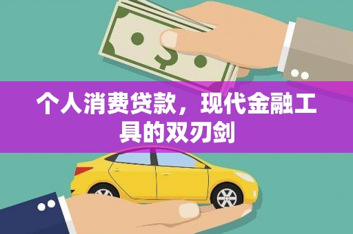 大武个人消费贷款，现代金融工具的双刃剑