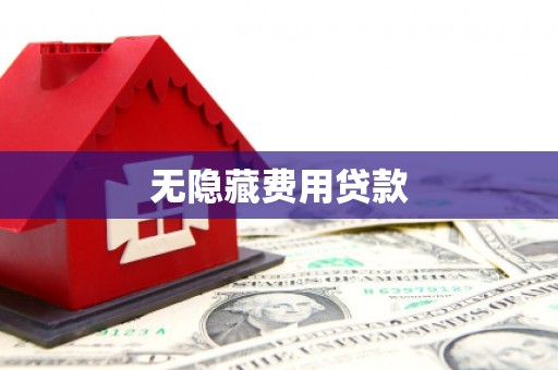 大武无隐藏费用贷款