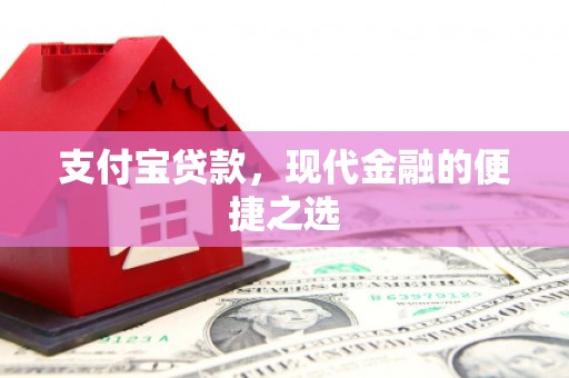 大武支付宝贷款，现代金融的便捷之选