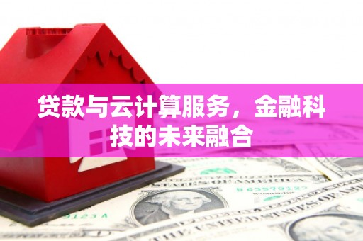 大武贷款与云计算服务，金融科技的未来融合