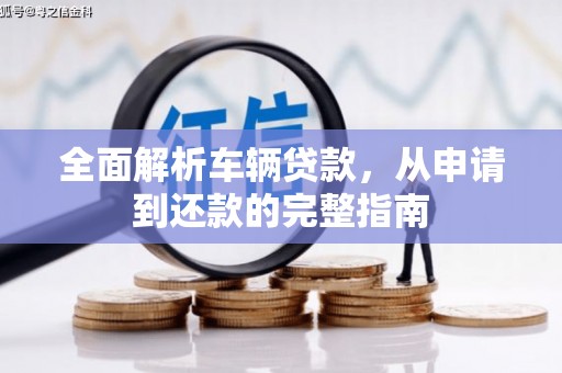 大武全面解析车辆贷款，从申请到还款的完整指南