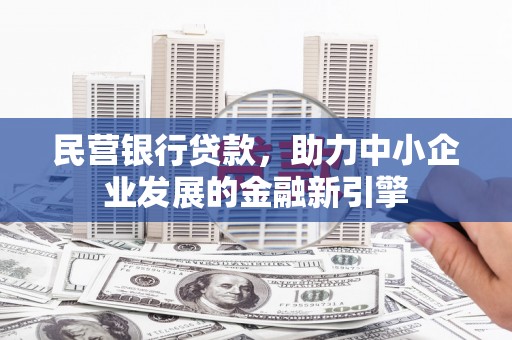 大武民营银行贷款，助力中小企业发展的金融新引擎