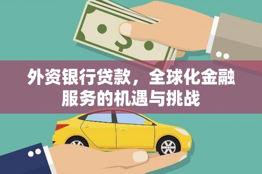 大武外资银行贷款，全球化金融服务的机遇与挑战