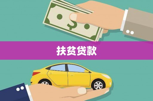 大武扶贫贷款