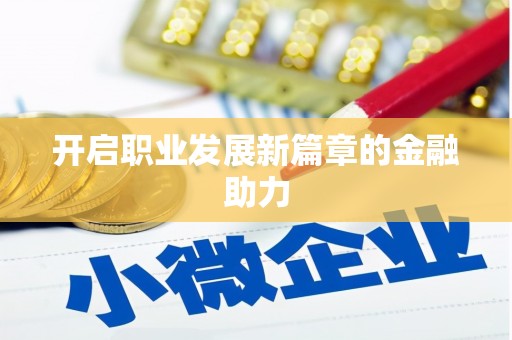 大武开启职业发展新篇章的金融助力