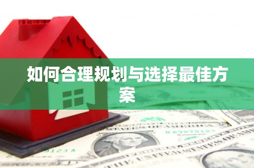 大武如何合理规划与选择最佳方案