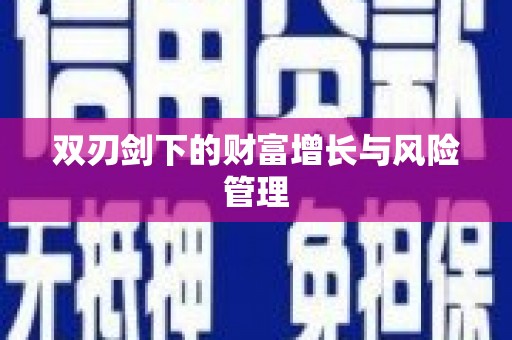大武双刃剑下的财富增长与风险管理