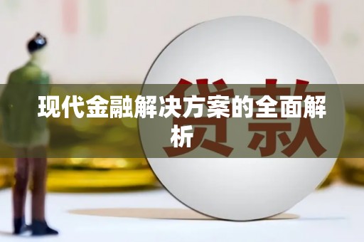 大武现代金融解决方案的全面解析