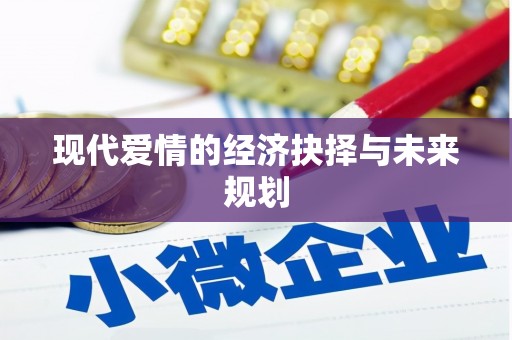 大武现代爱情的经济抉择与未来规划