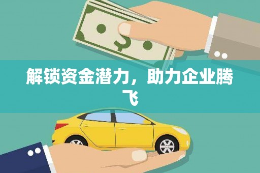 大武解锁资金潜力，助力企业腾飞